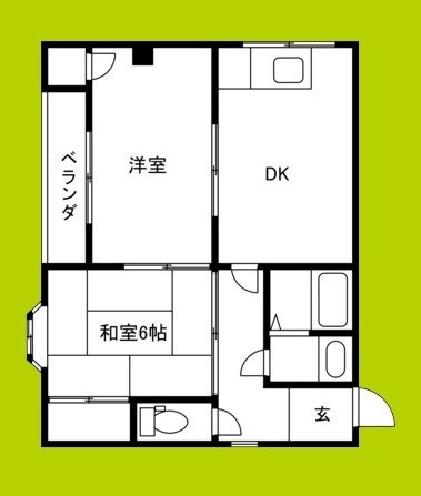 サニーハイツ 間取り