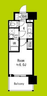 エスリード ザ・フォルテス大阪 間取り