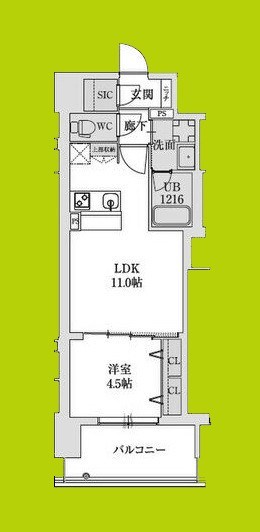 スプランディッド本町グラン 間取り