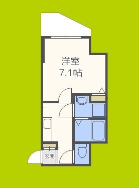 ラパンジール四天王寺東 間取り