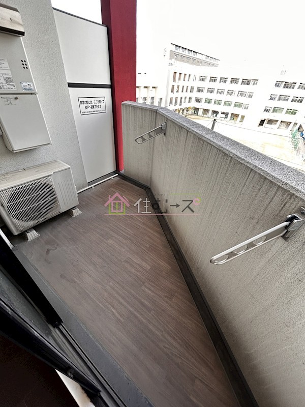 ラパンジール四天王寺東 ベランダ