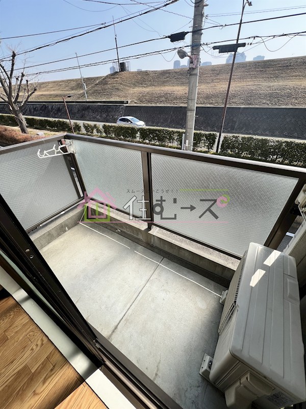 キャナル新北野 ベランダ
