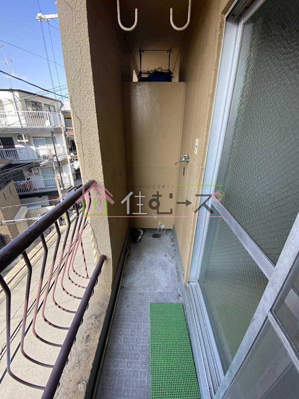 新菅原マンション ベランダ