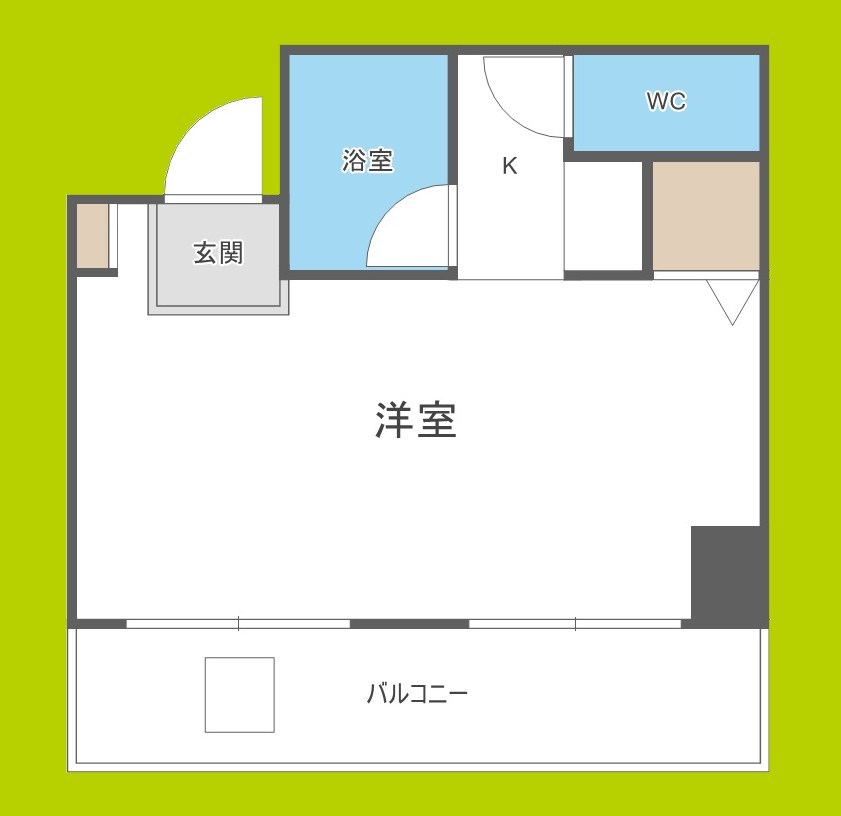 ホワイトハイツカドタ 間取り