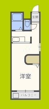 サニーハイツ住吉 間取り