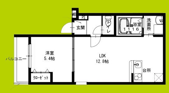 フジパレス堺北長尾Ⅲ番館 間取り