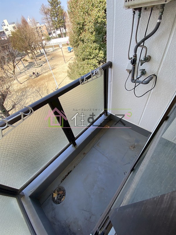 マンションパルス ベランダ