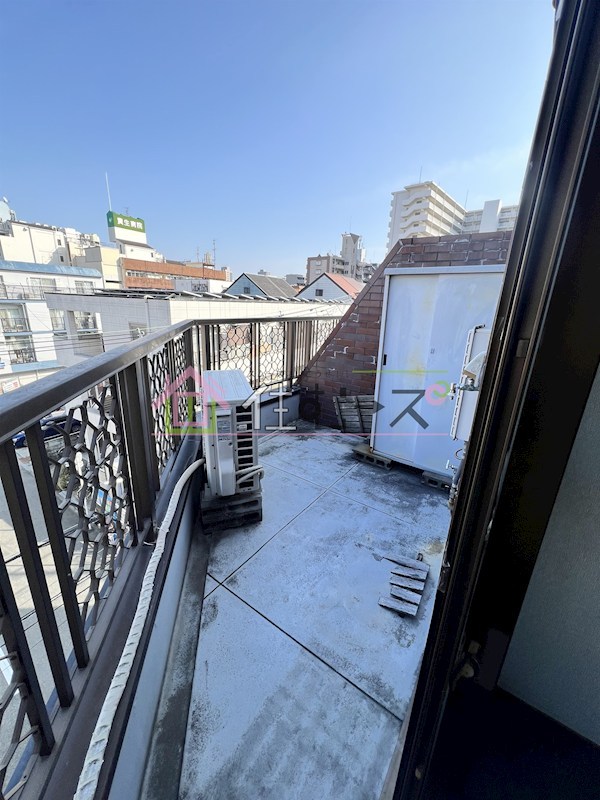 グロースハイツ東三国 ベランダ