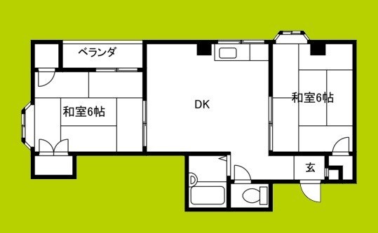 マンション忍 間取り