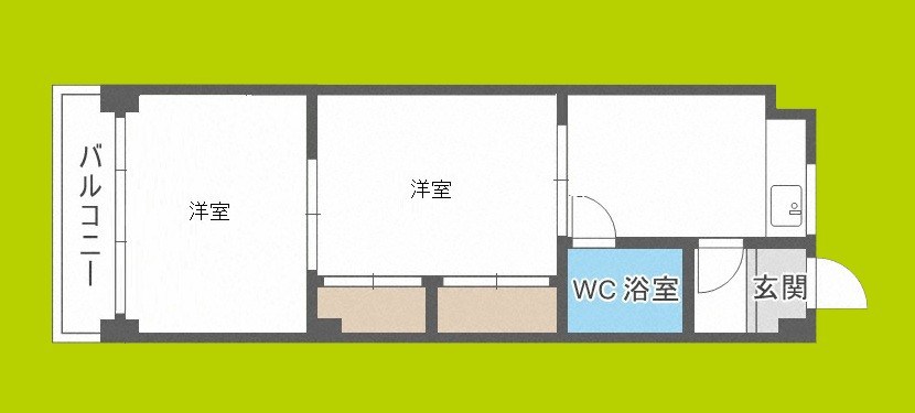 橋本第二綜合ビル 間取り