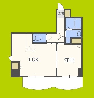 ノルデンハイム東三国ⅢA棟 間取り