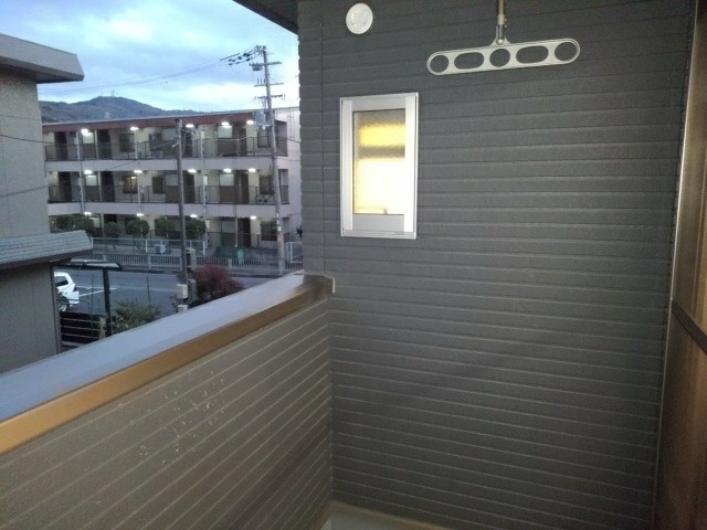 シャルマンフルール ベランダ