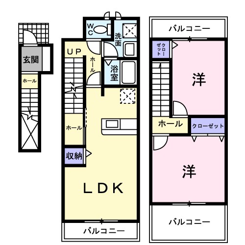 グッドウェリング上ノ坂 間取り