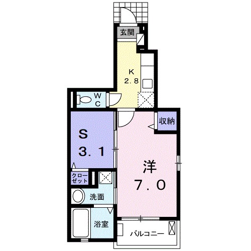 サニー　フラット 間取り