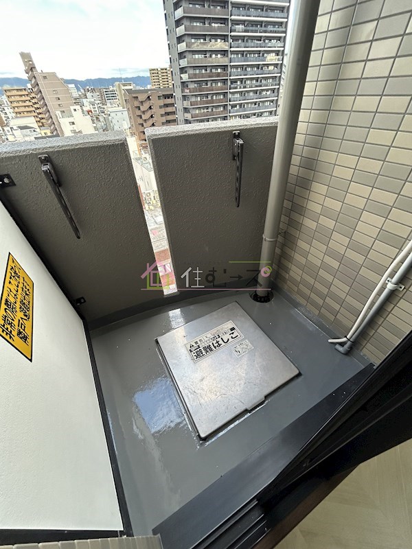 オーキッドコート玉造 ベランダ