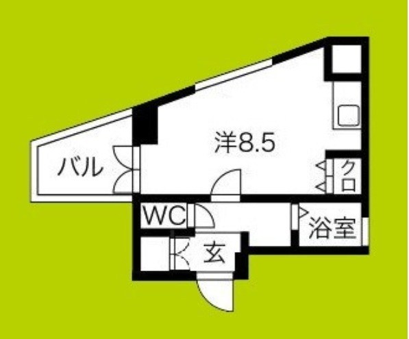 BL2緑橋駅前 間取り