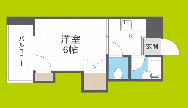 Collection中崎Ⅰ 間取り