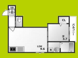 アーバンヴィラ平野 間取り