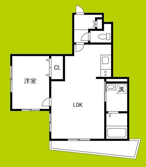 リブレメゾン本町Ⅰ 間取り