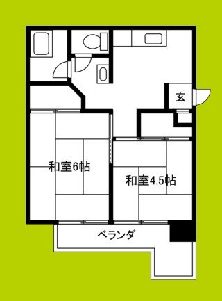 ハイツBON 間取り