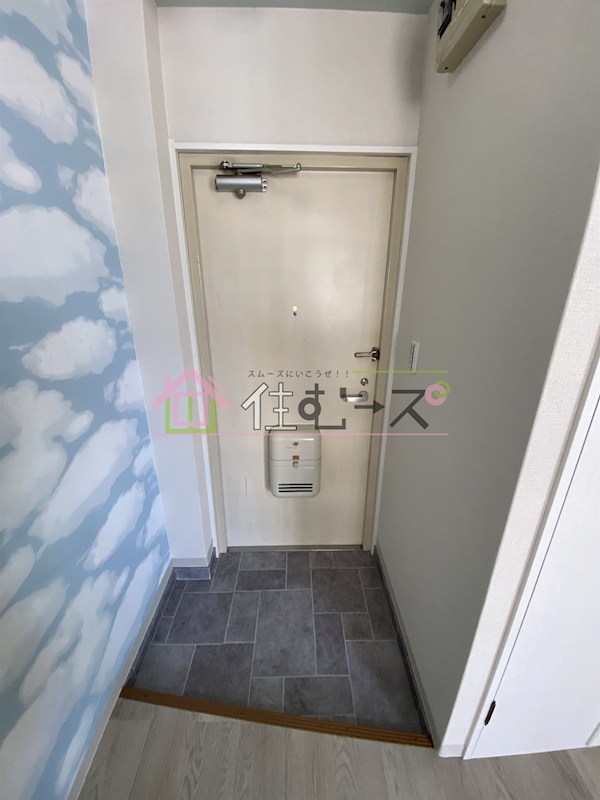 マンションロッヂ 玄関