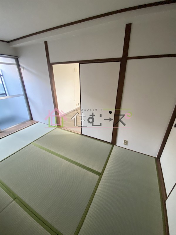 淀川マンション ベッドルーム