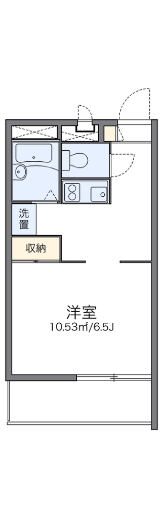 レオパレスサン・マックⅡ 間取り