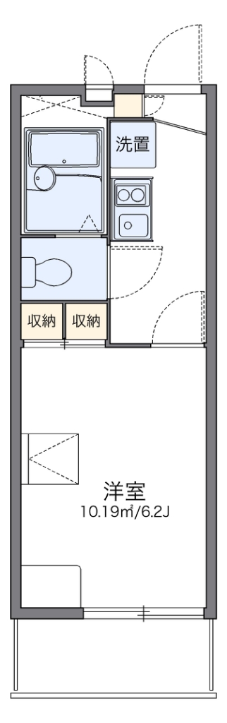 レオパレスドマーニ 間取り