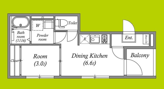 ハーモニーテラス港晴 間取り