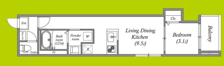 ハーモニーテラス西今川 間取り