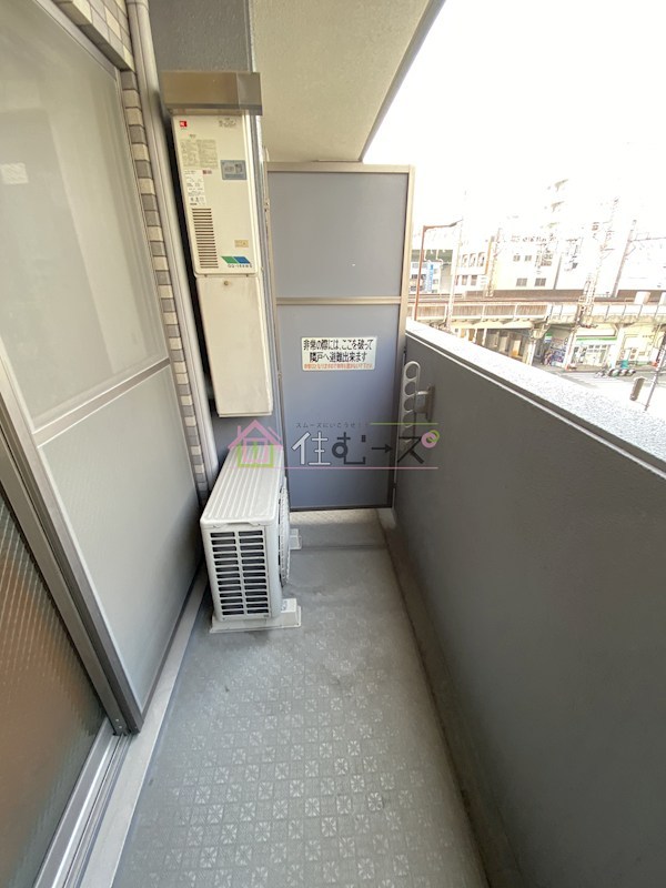 エスリード福島駅前 ベランダ