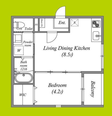 ハーモニーテラス大野 間取り