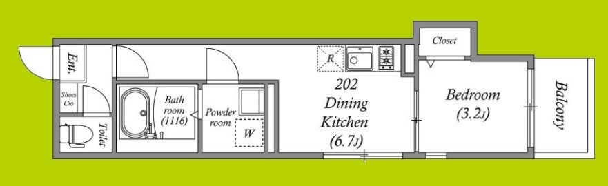 ハーモニーテラス平野西Ⅱ 間取り