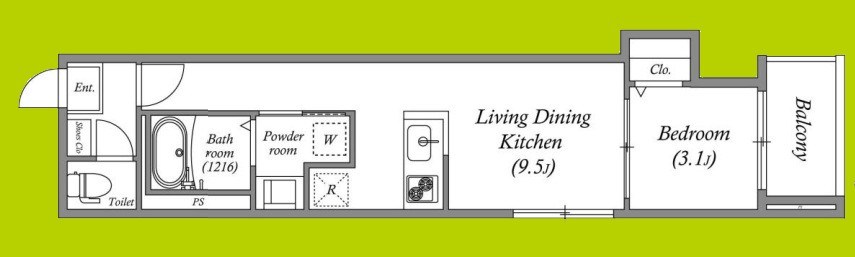 ハーモニーテラス西今川 間取り