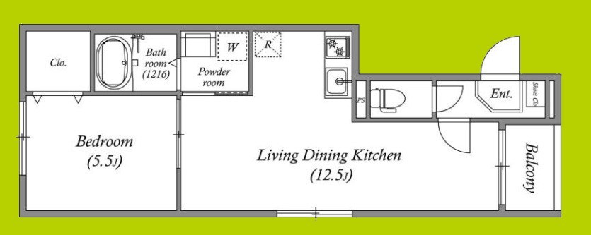 KSRアーバンテラス塚本 間取り