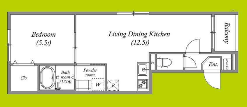 KSRアーバンテラス塚本 間取り