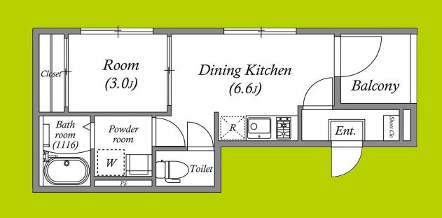 ハーモニーテラス港晴 間取り