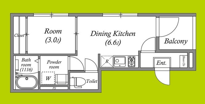 ハーモニーテラス港晴 間取り