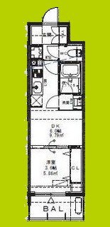 Alivis九条 間取り