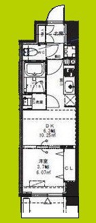 Alivis九条 間取り