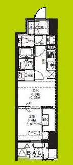 Alivis九条 間取り