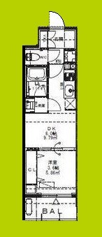 Alivis九条 間取り