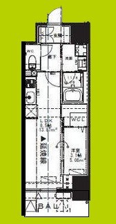 Alivis九条 間取り