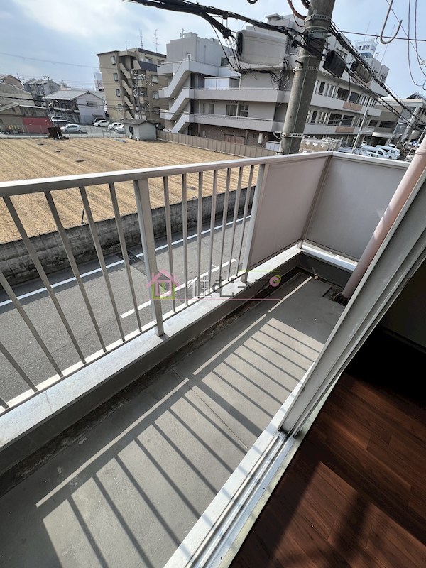 湯里コーポ ベランダ