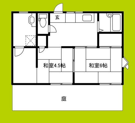 MJハイツ湯里 間取り