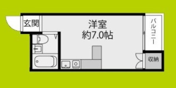 エクラ東住吉 間取り