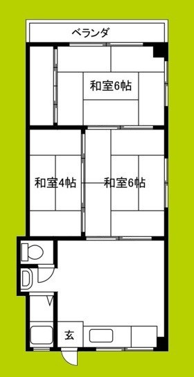 姫島パークマンション 間取り