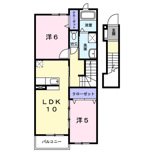 ブリランテＡ 間取り