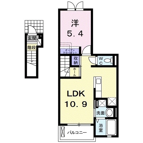 グレイスヒルズ　ウエガハラⅡ 間取り