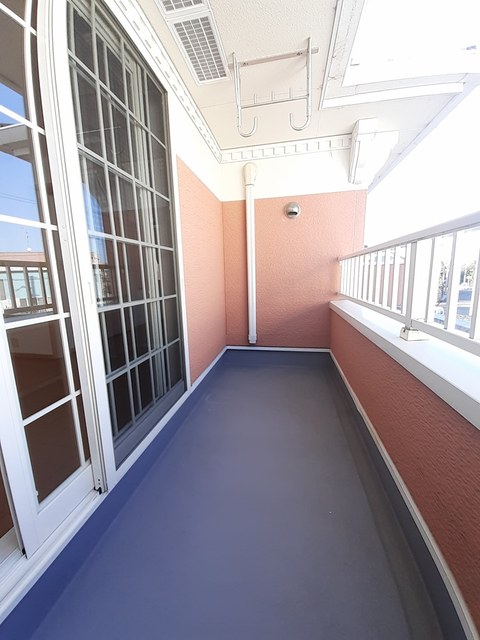 メゾン甲安 ベランダ